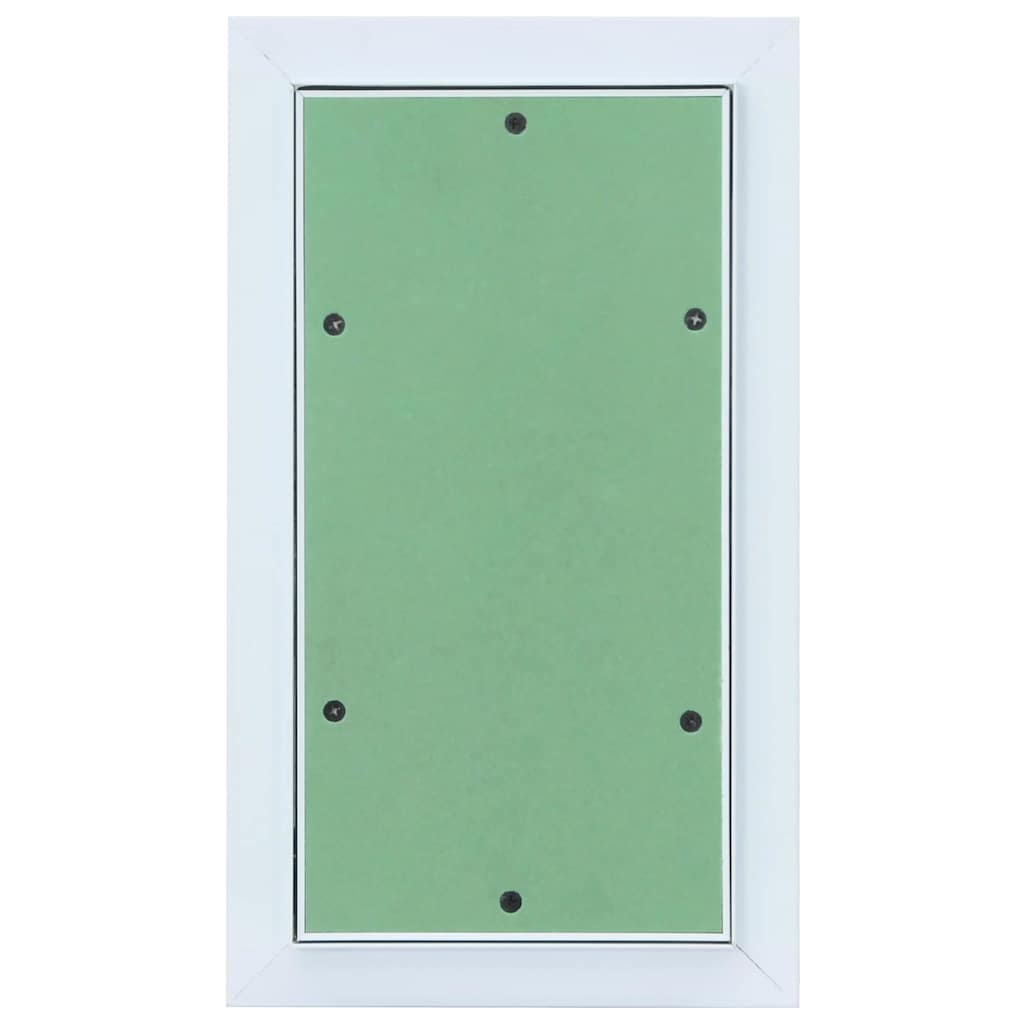 Access Panel White 20 x 35 cm Aluminium and Plasterboard