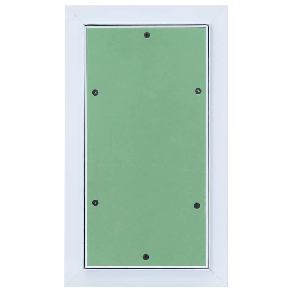 Access Panel White 25 x 45 cm Aluminium and Plasterboard