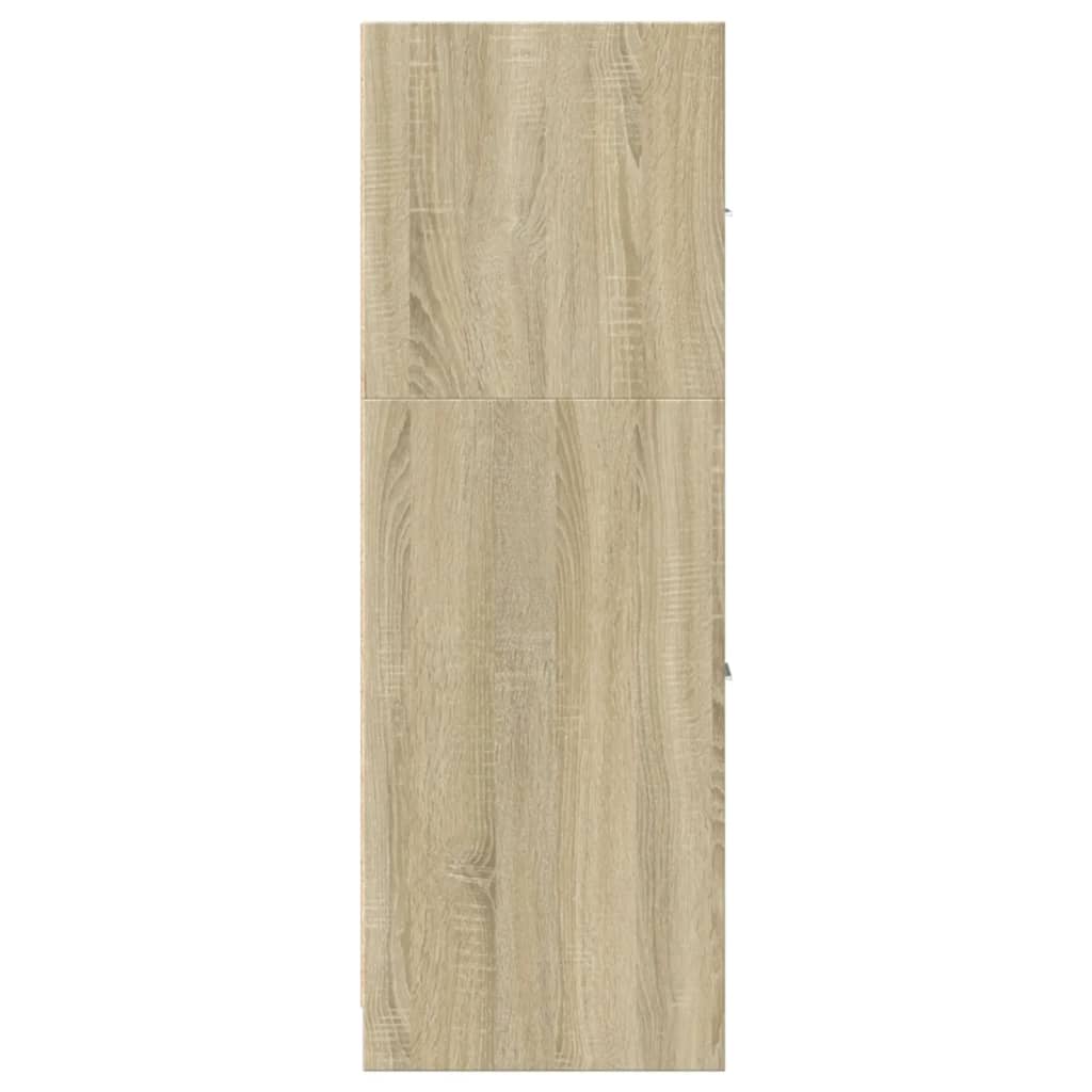 Apothecary Cabinet Sonoma Oak 40x41x118 cm Engineered Wood