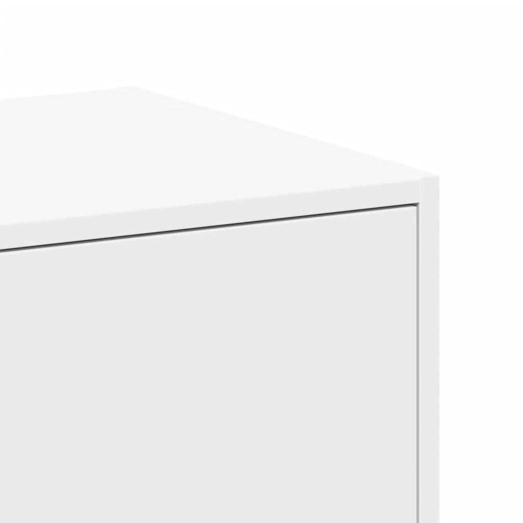Apothecary Cabinet White 30x41x174.5 cm Engineered Wood