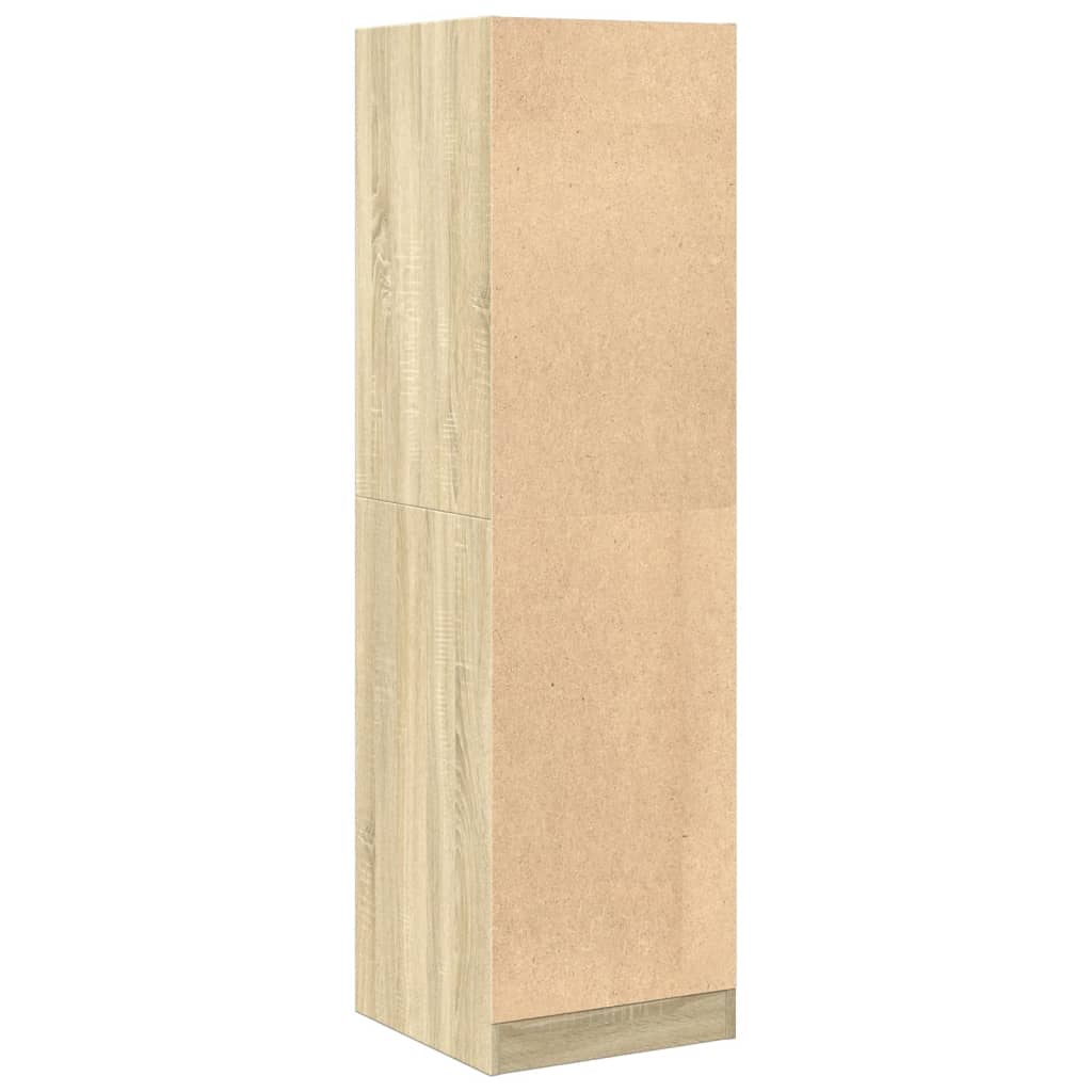 Apothecary Cabinet Sonoma Oak 40x41x144.5 cm Engineered Wood