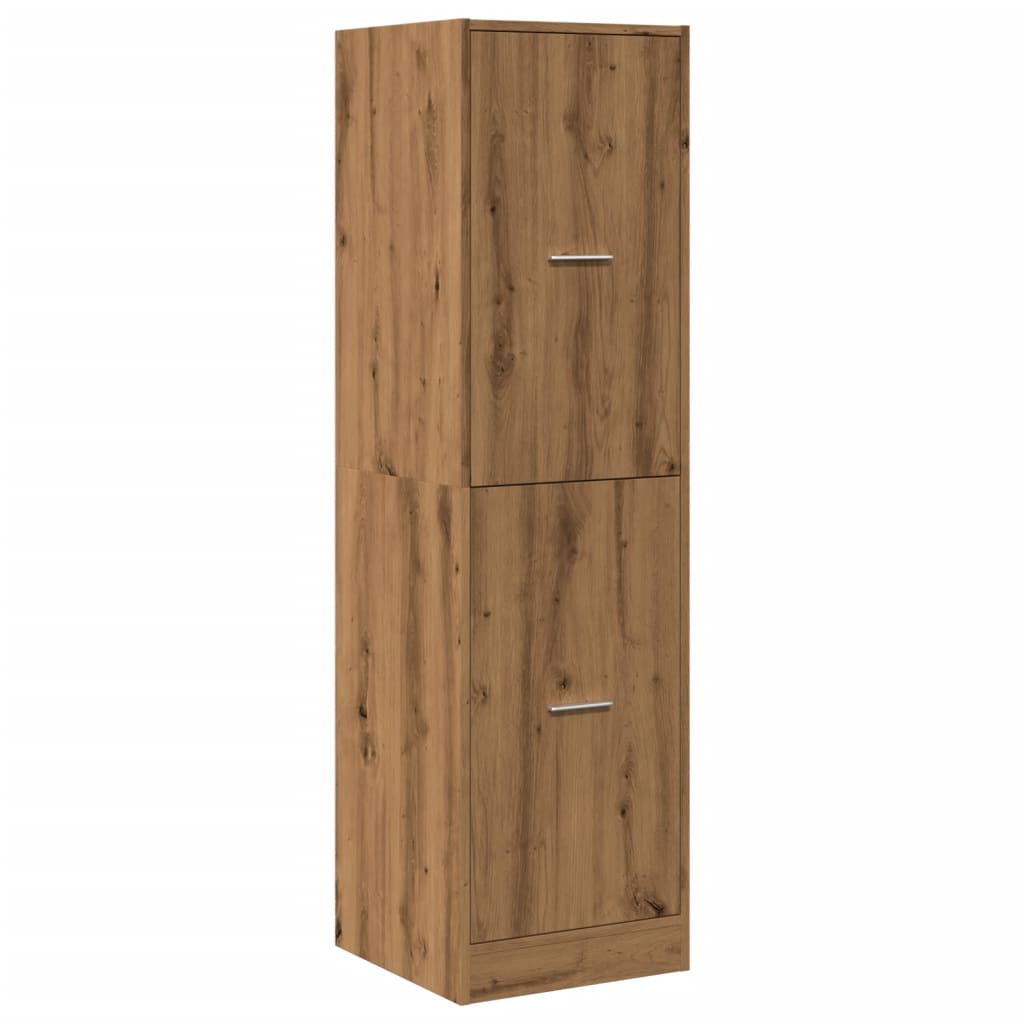 Apothecary Cabinet Artisian Oak 40x41x144.5 cm Engineered Wood