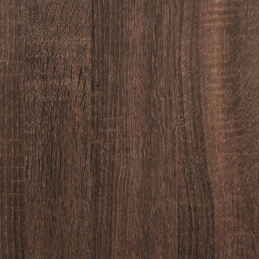 Bottom Cabinet Riga Brown Oak 40x44.5x81.5 cm Engineered Wood