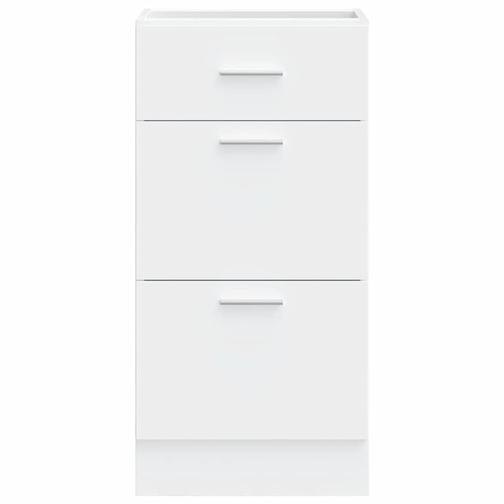 Bottom Cabinet Lyon White 40x46x81.5 cm Engineered Wood