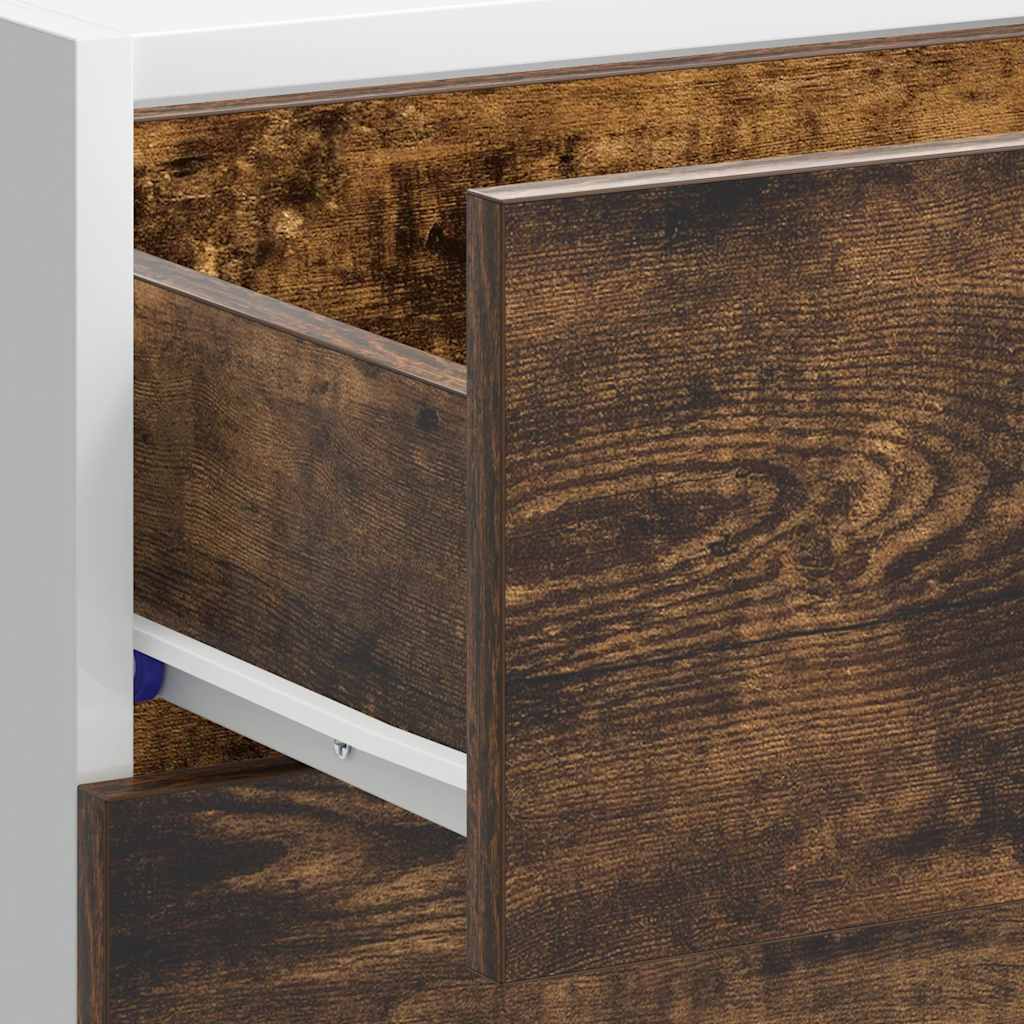 Bottom Cabinet Lyon Smoked Oak 40x46x81.5 cm Engineered Wood