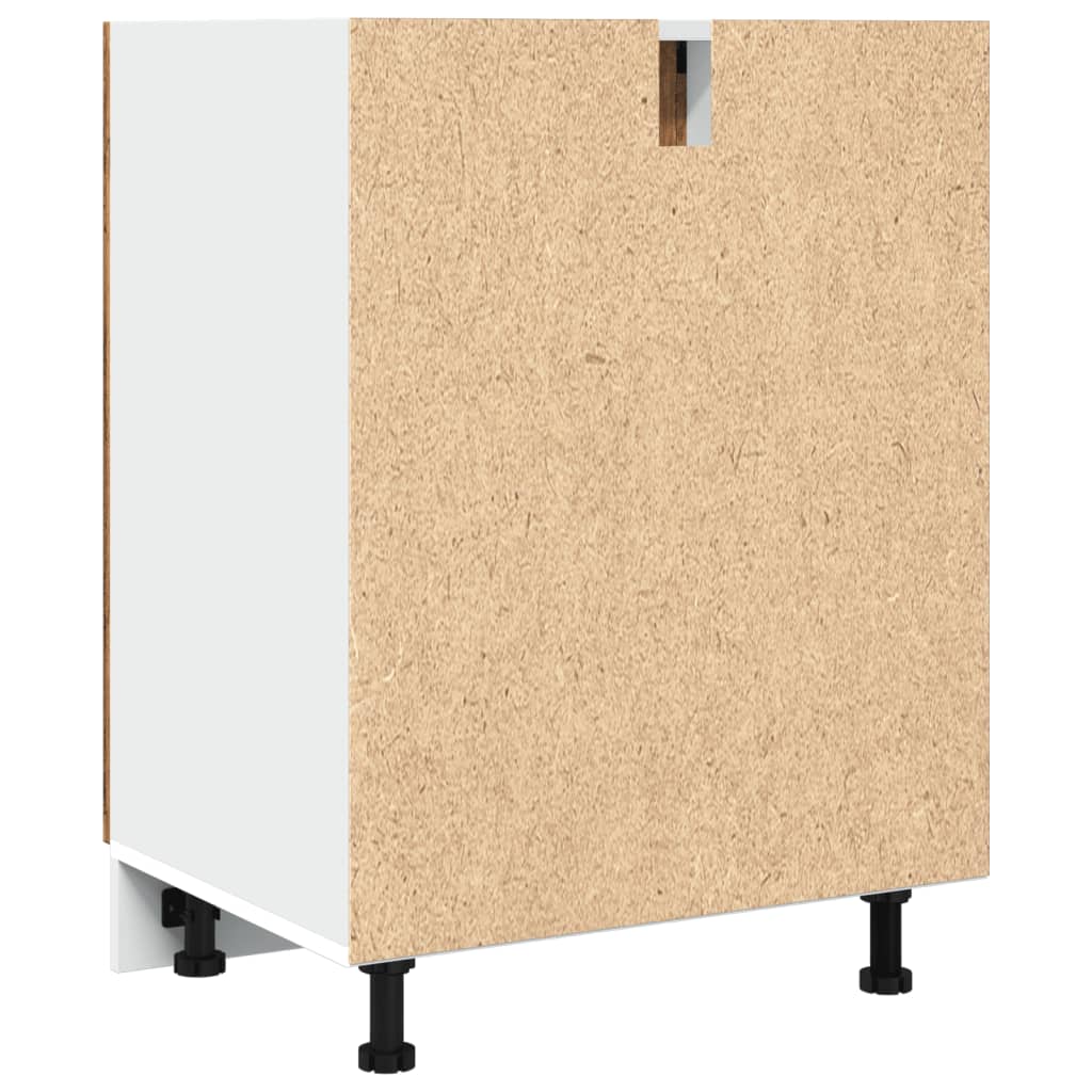 Bottom Cabinet Lyon Old Wood 60x46x81.5 cm Engineered Wood