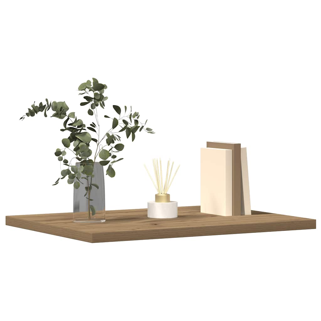 Bookshelf Boards 4 pcs Artisan Oak 40x30x1.5 cm Engineered Wood