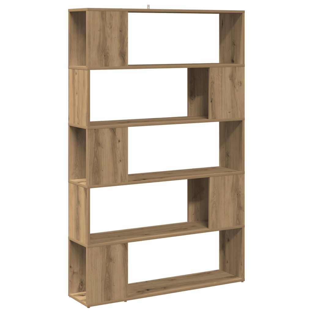 Book Cabinet/Room Divider Artisan Oak 100x24x155 cm