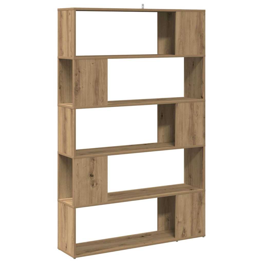 Book Cabinet/Room Divider Artisan Oak 100x24x155 cm
