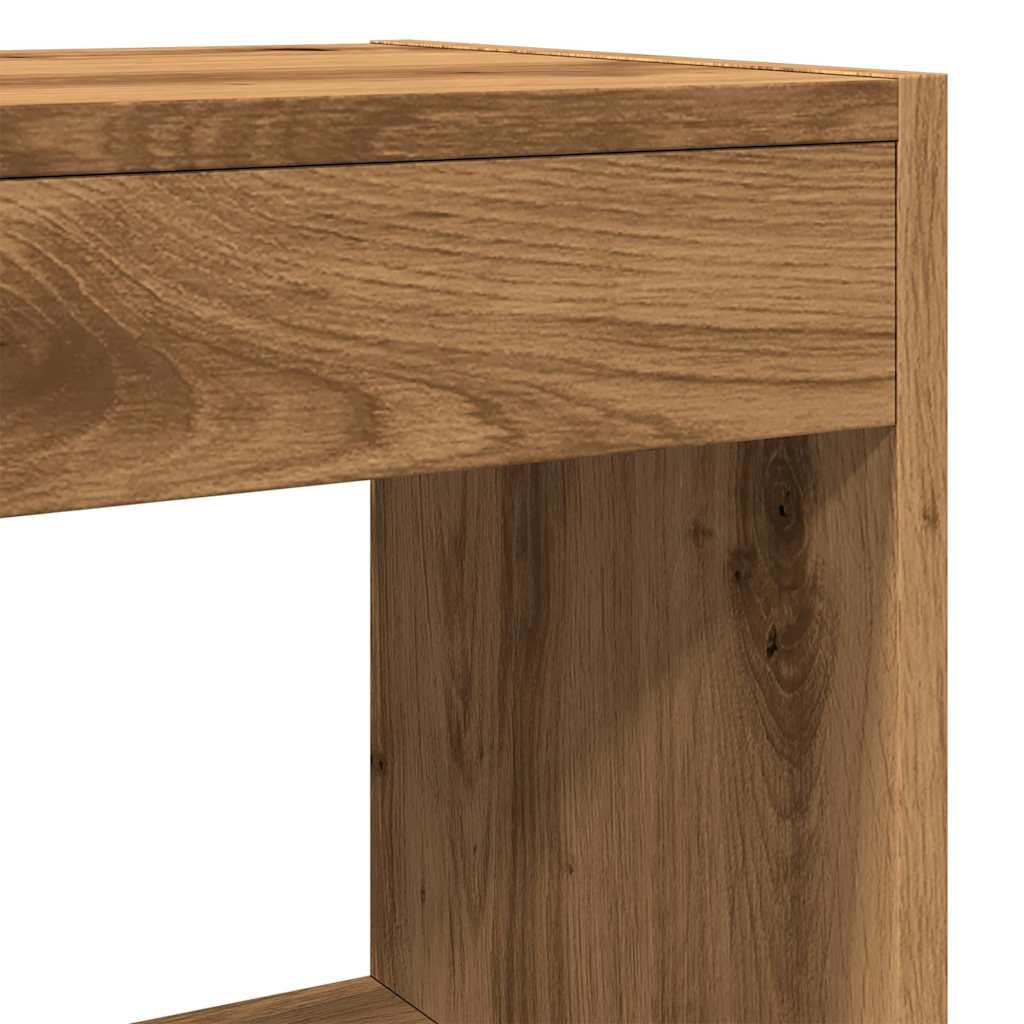 Book Cabinet/Room Divider Artisan Oak 80x30x72 cm