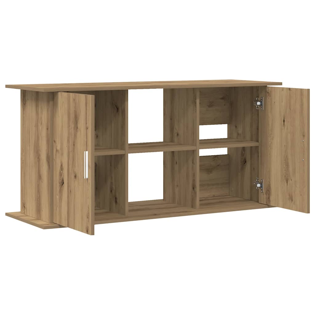 Aquarium Stand Artisan Oak 121x41x58 cm Engineered Wood