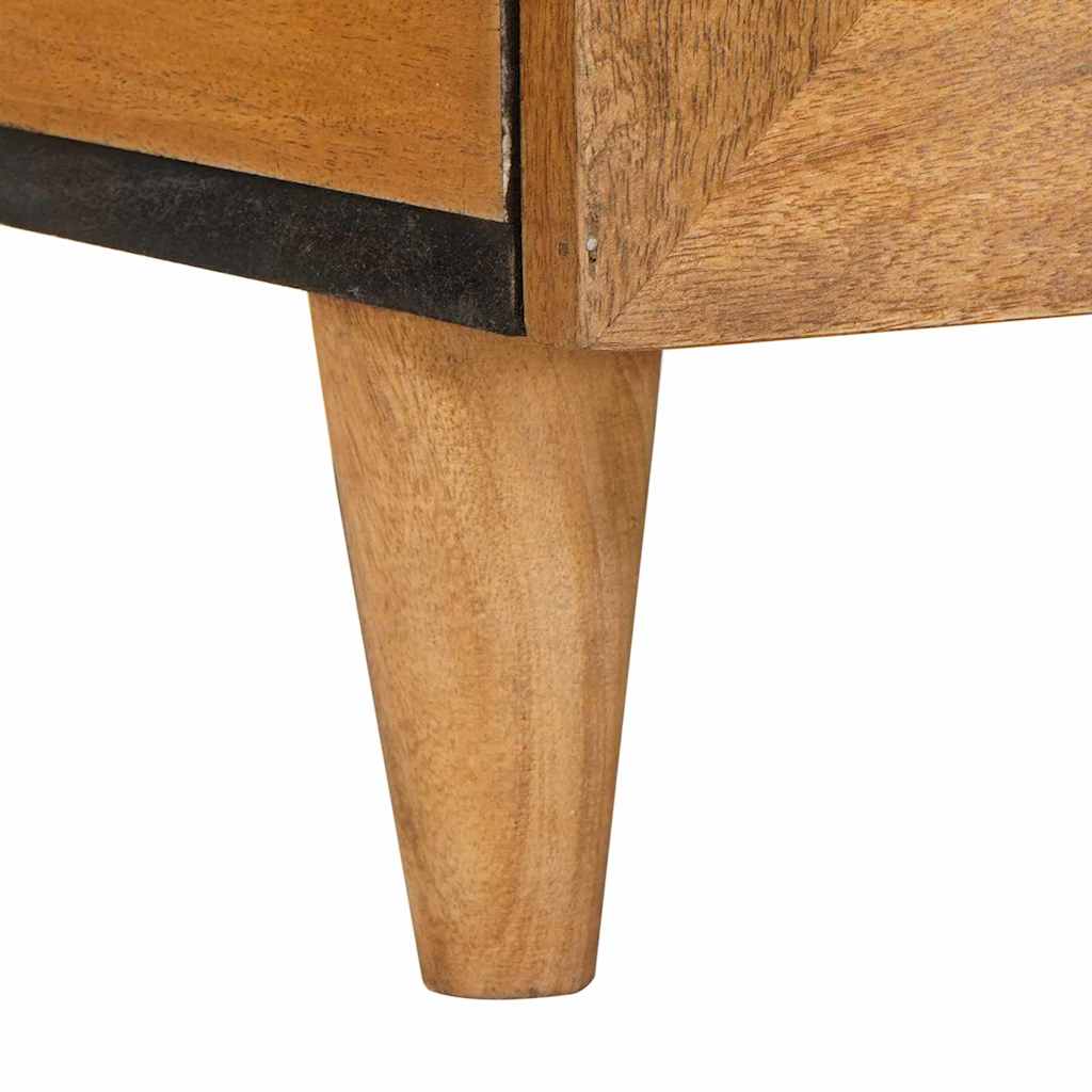 Coffee Table Light brown 80 x 54 x 40 cm Solid mango wood
