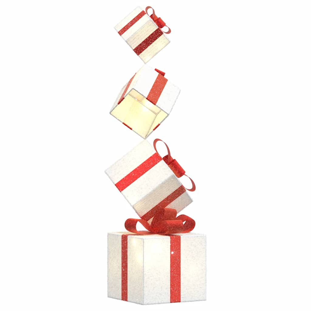 Christmas Decoration Gift Box 80 LEDs Warm White