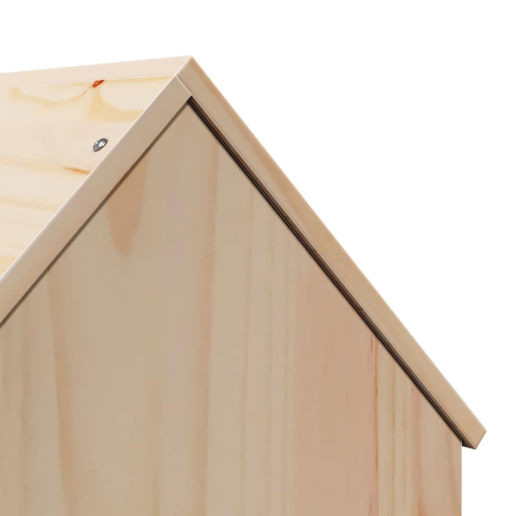 Cat House 41x50x50 cm Solid Wood Pine