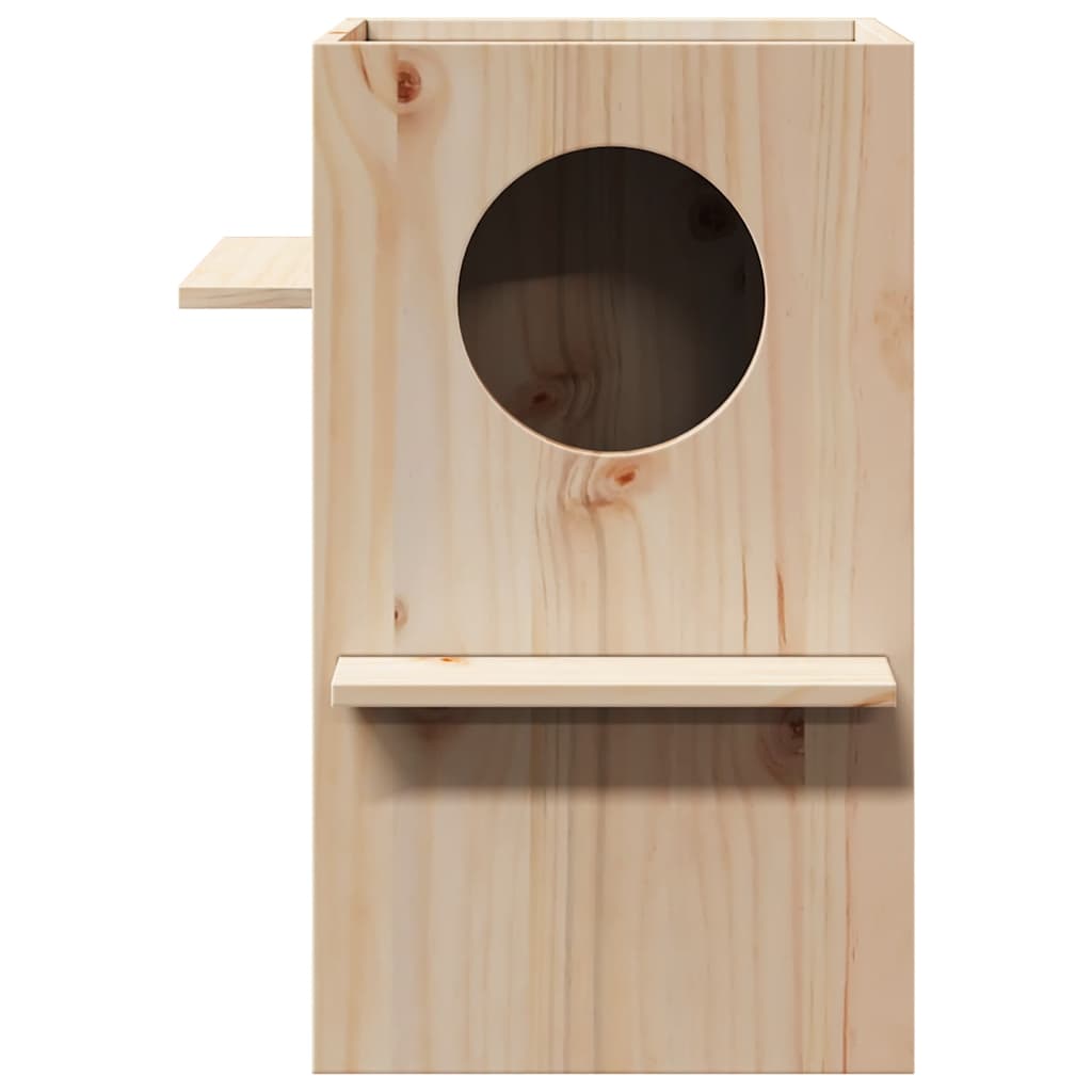 Cat House 43x43x60 cm Solid Wood Pine