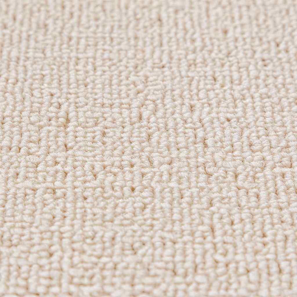 Anti-slip Stair Mats 15 pcs Cream 75 x 20 cm PP