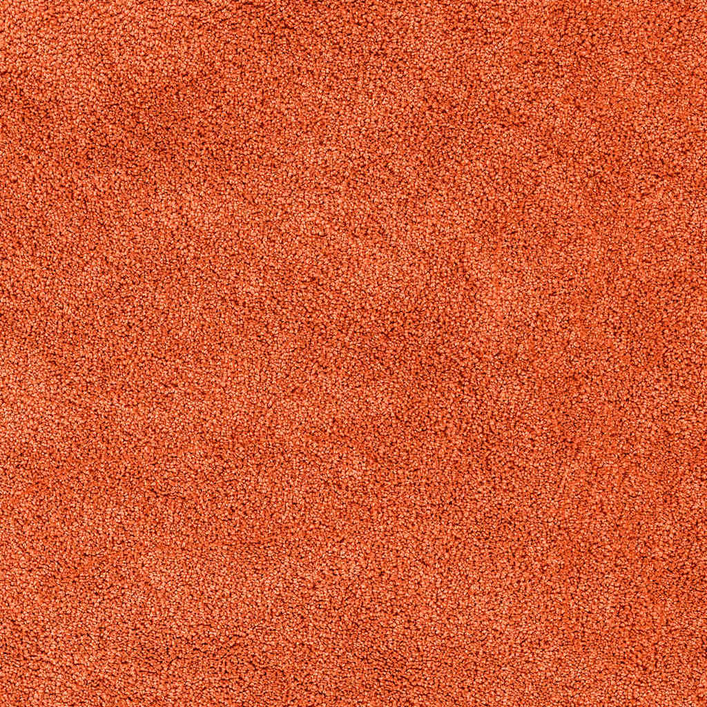 Anti-slip Bath Mat Set 3 pcs Orange 50 x 50 cm PP
