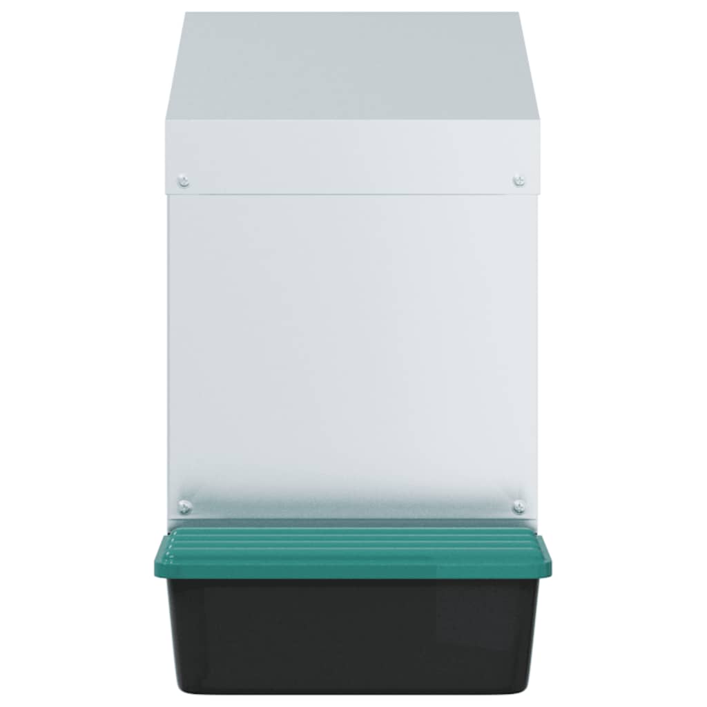 Chicken Nesting Box 1 Compartment Wall-Mounted Galvanised Steel