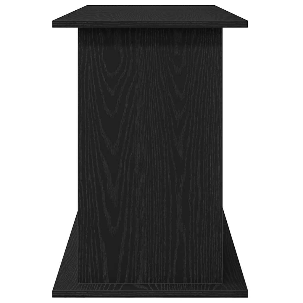 Aquarium Stand Black Oak 121x41x58 cm Engineered Wood