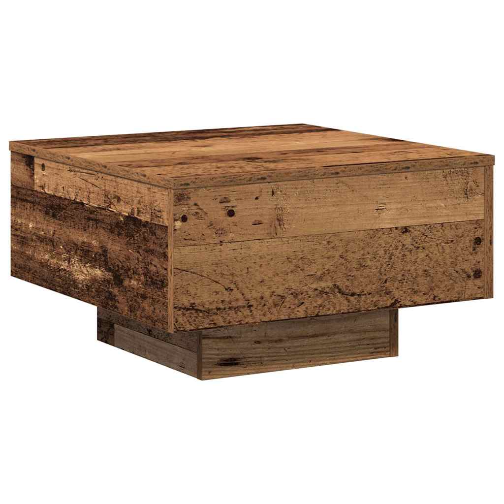 Coffee Table Old wood 55 x 55 x 31 cm Engineered wood