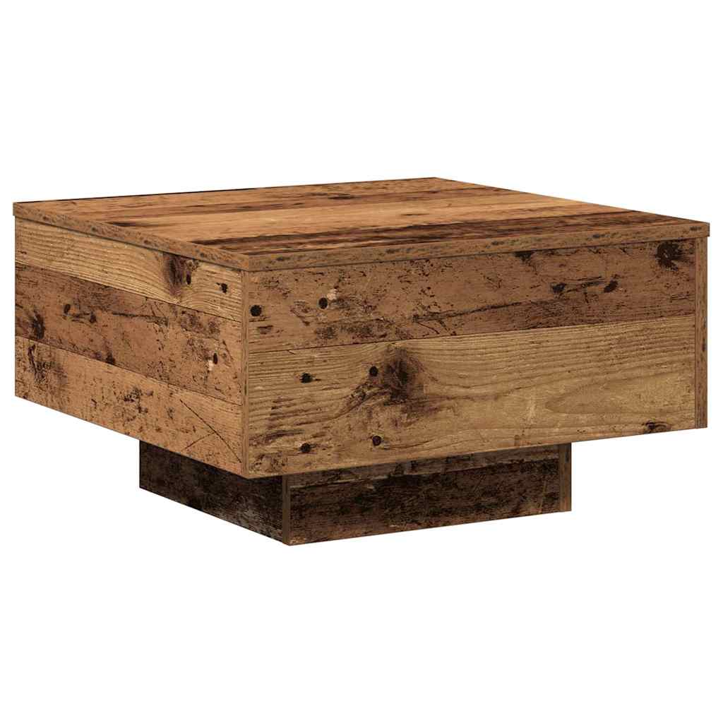 Coffee Table Old wood 55 x 55 x 31 cm Engineered wood