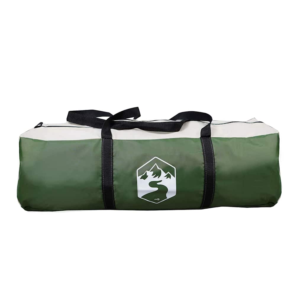 Camping Tent with Roof Green 475 x 475 x 235 cm Polyester