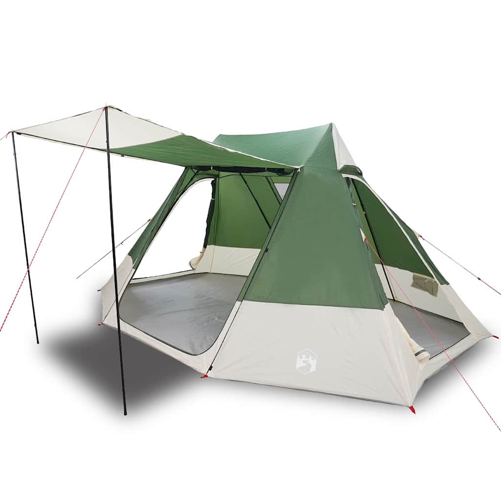 Camping Tent Green 482 x 360 x 227 cm Polyester