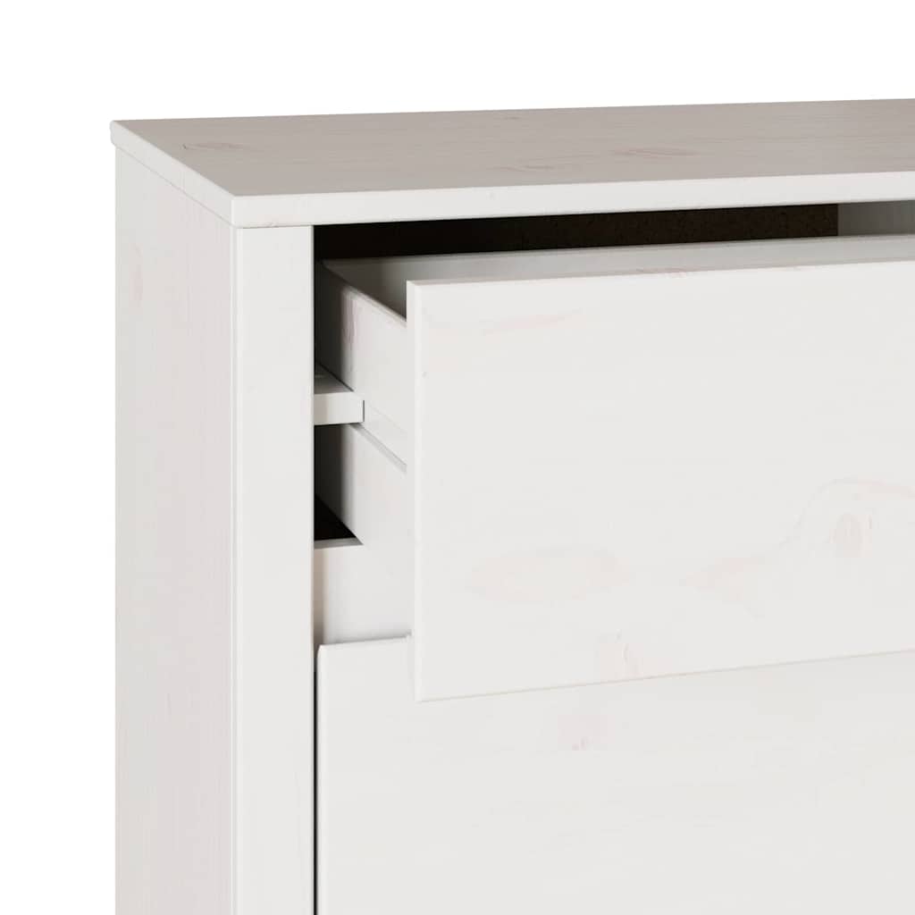 Chest of Drawers with Drawer Drammen White 111 x 43 x 73.5 cm