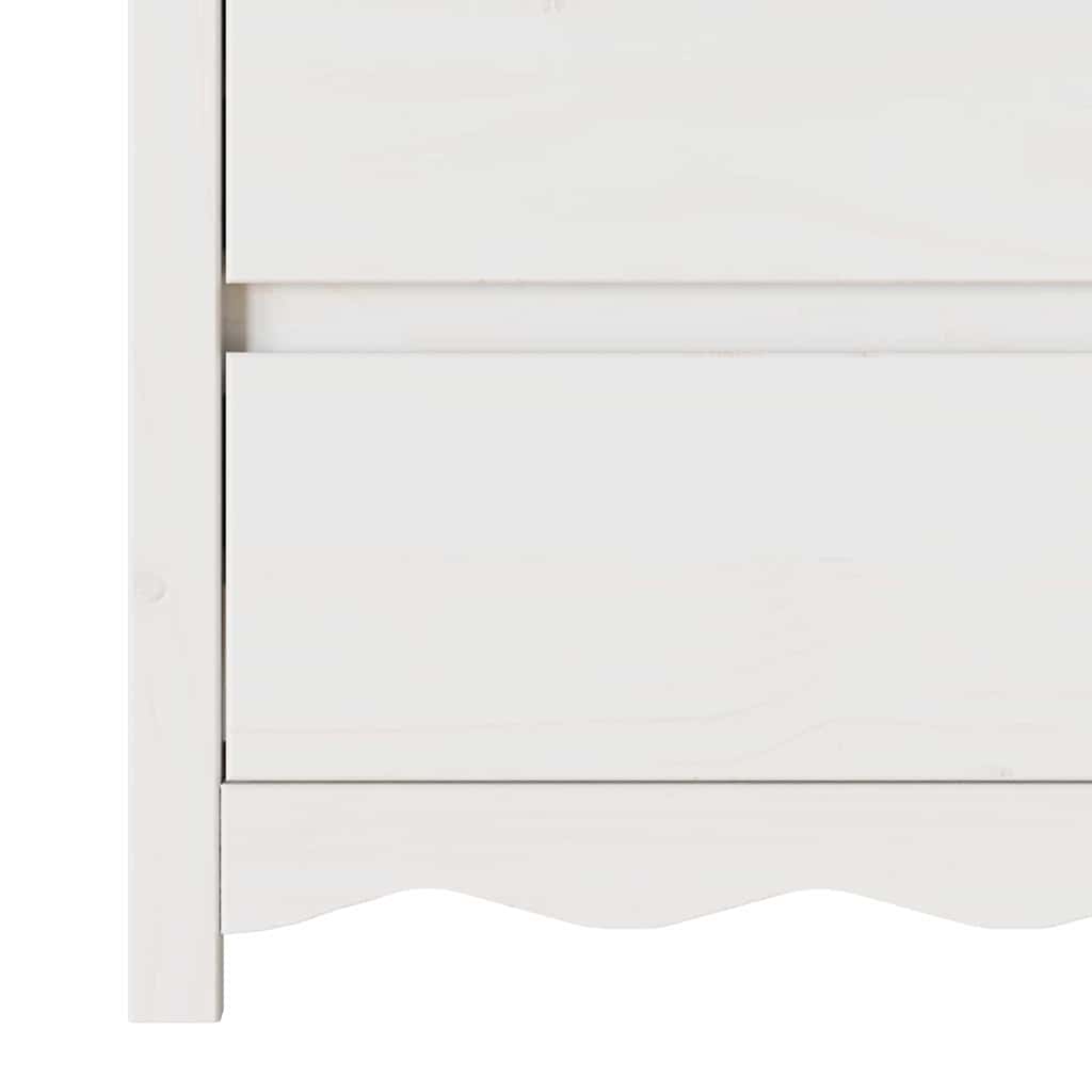 Chest of Drawers with Drawer Drammen White 111 x 43 x 73.5 cm