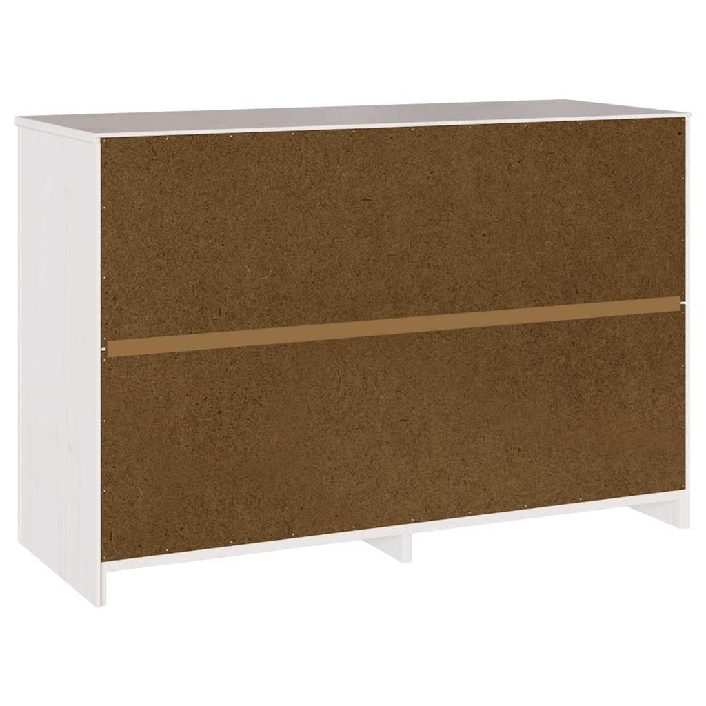 Chest of Drawers with Drawer Drammen White 111 x 43 x 73.5 cm