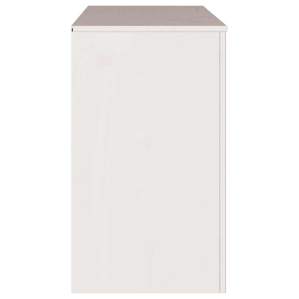 Chest of Drawers with Drawer Drammen White 111 x 43 x 73.5 cm