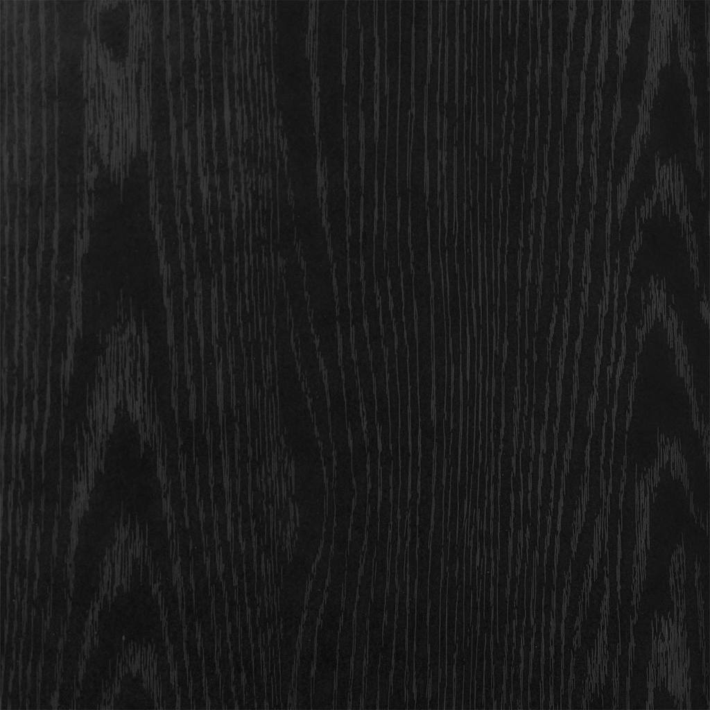 Highboard 2 pcs Black oak 70 x 34 x 180 cm Engineered wood