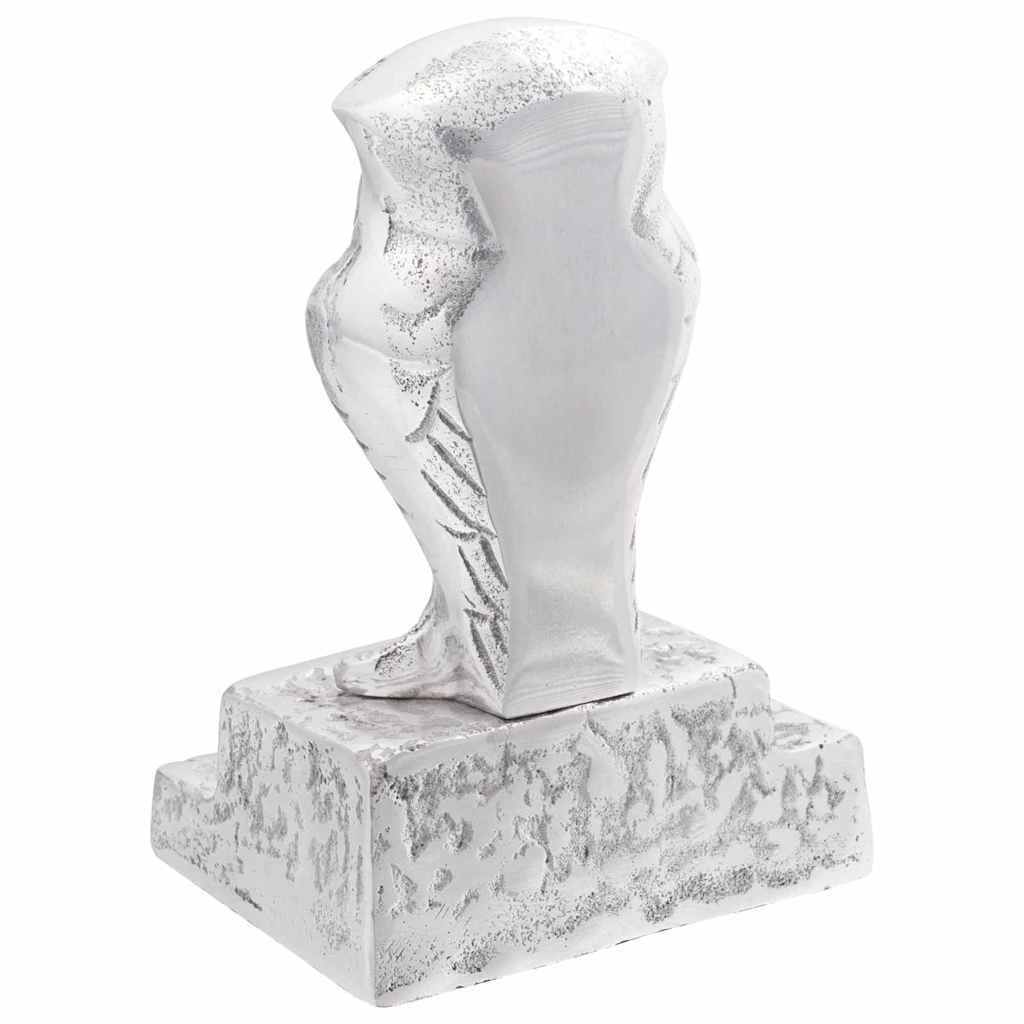 Bookends 2 pcs Silver 12 x 9 x 19 cm Aluminium
