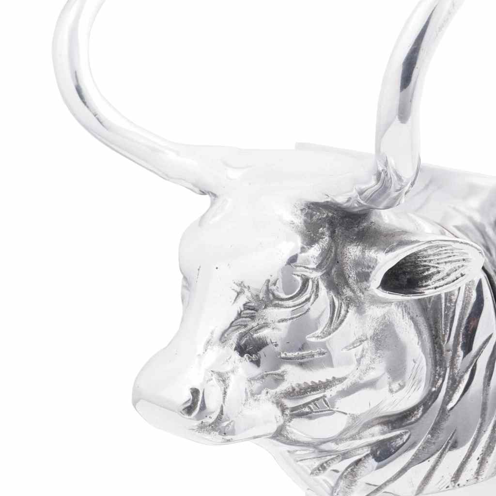 Bookends 2 pcs Silver 17 x 15 x 27 cm Aluminium