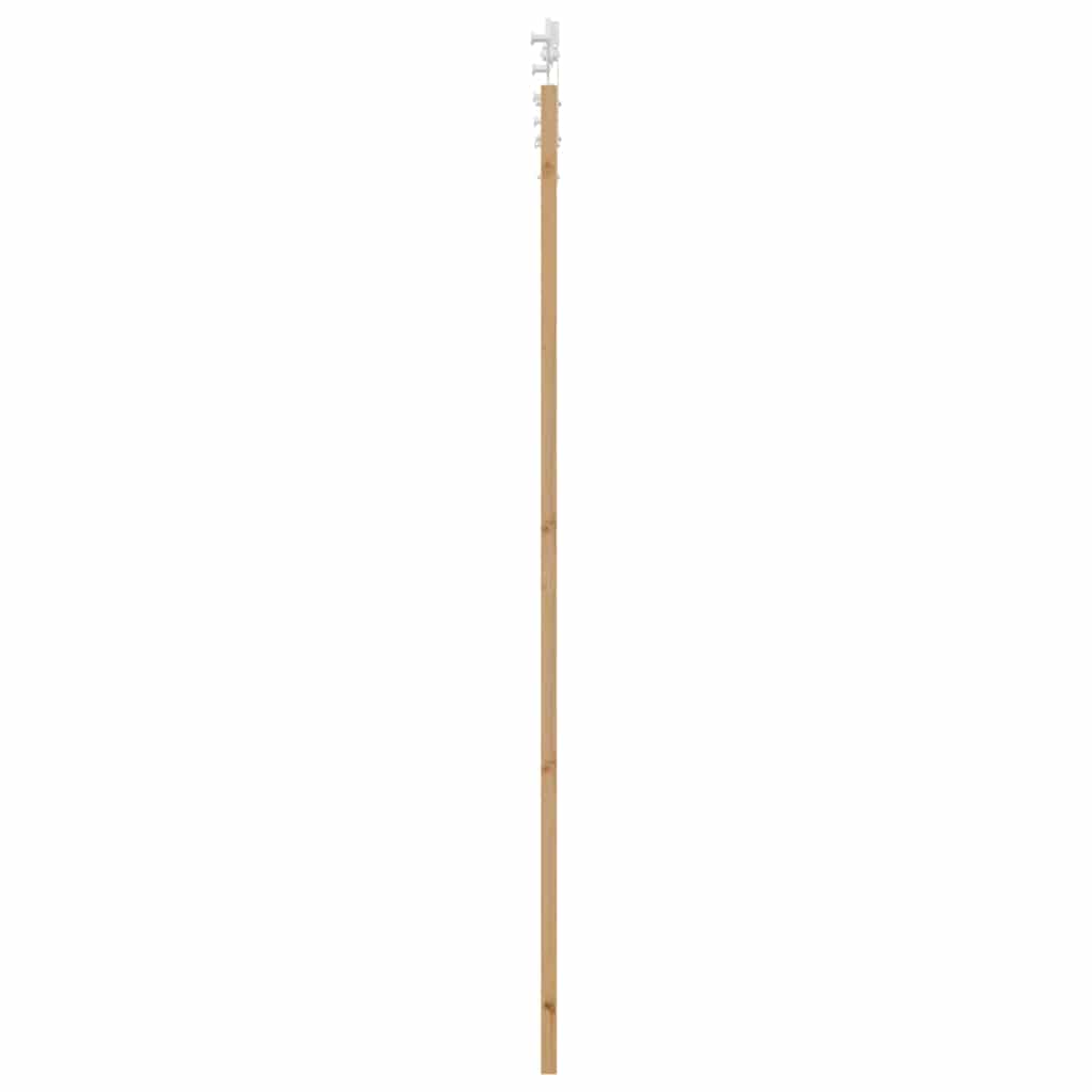 Sliding Door Manual Natural and white 83 x 232 cm