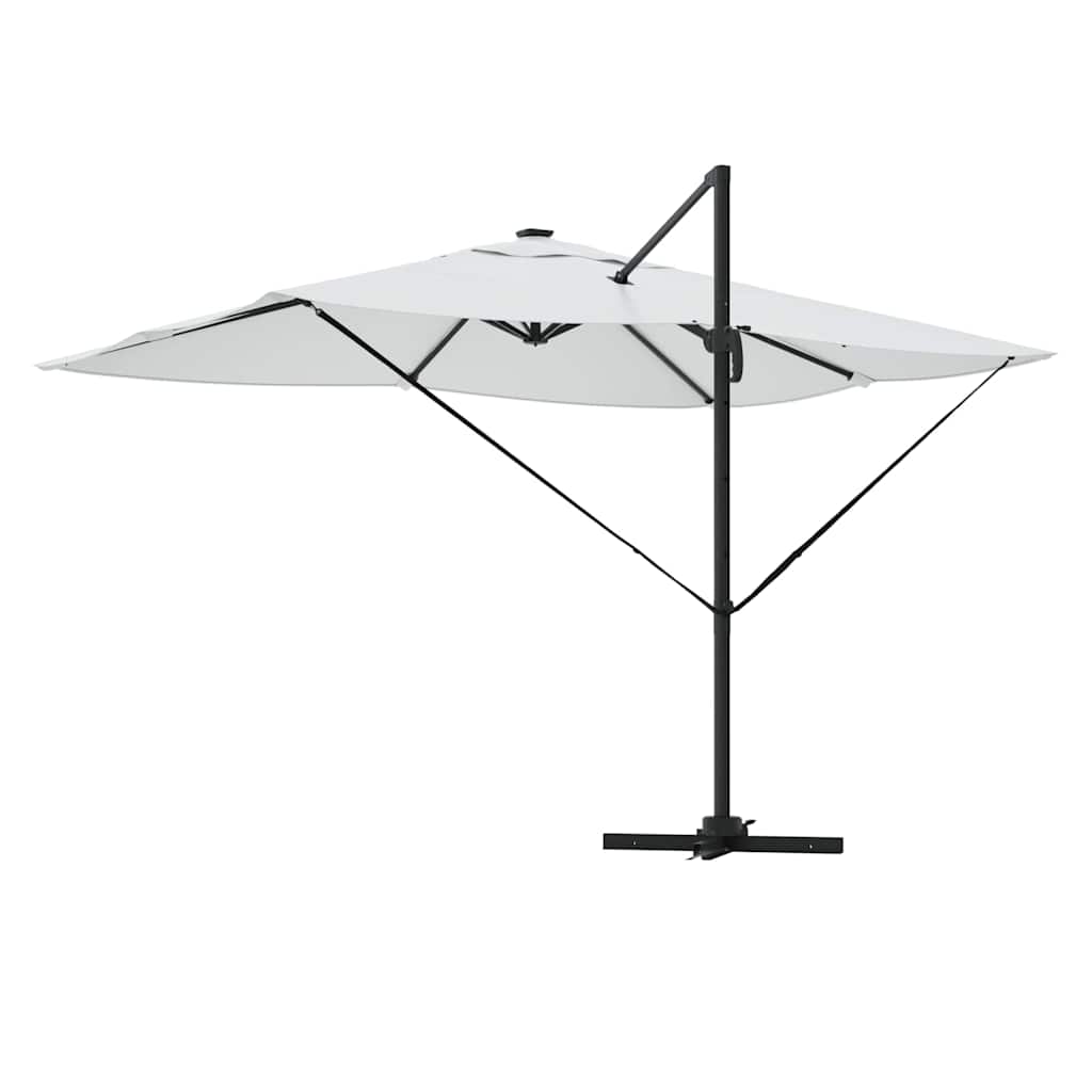 Cantilever Roma Parasol Beige and Black 352 x 251 x 265 cm