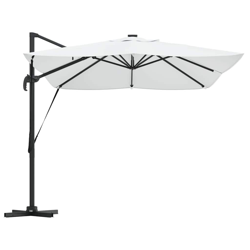 Cantilever Roma Parasol Beige and Black 352 x 251 x 265 cm