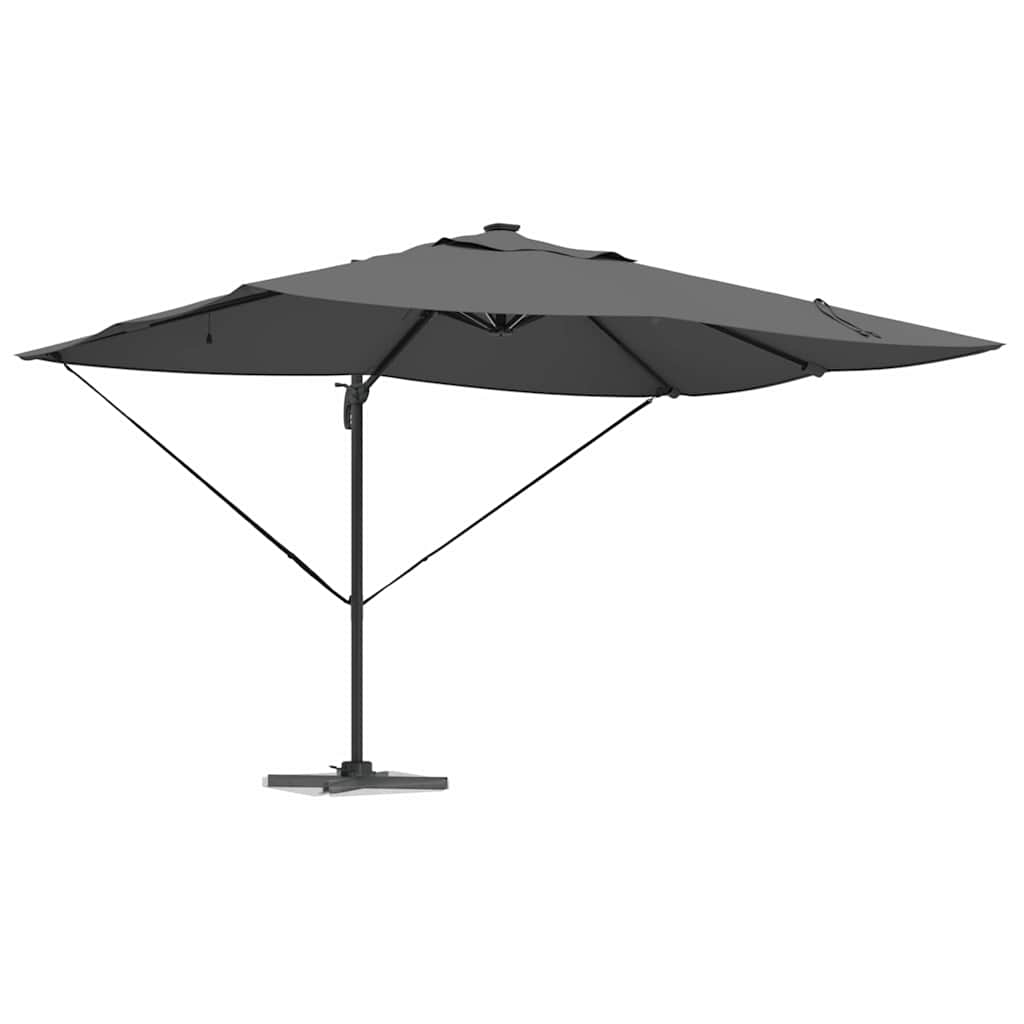 Cantilever Roma Parasol Anthracite and Black 352 x 251 x 265 cm