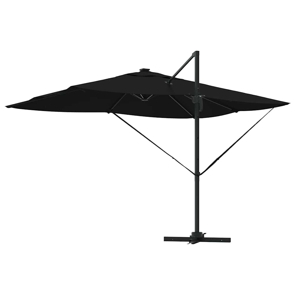 Cantilever Roma Parasol Black and Black 352 x 251 x 265 cm