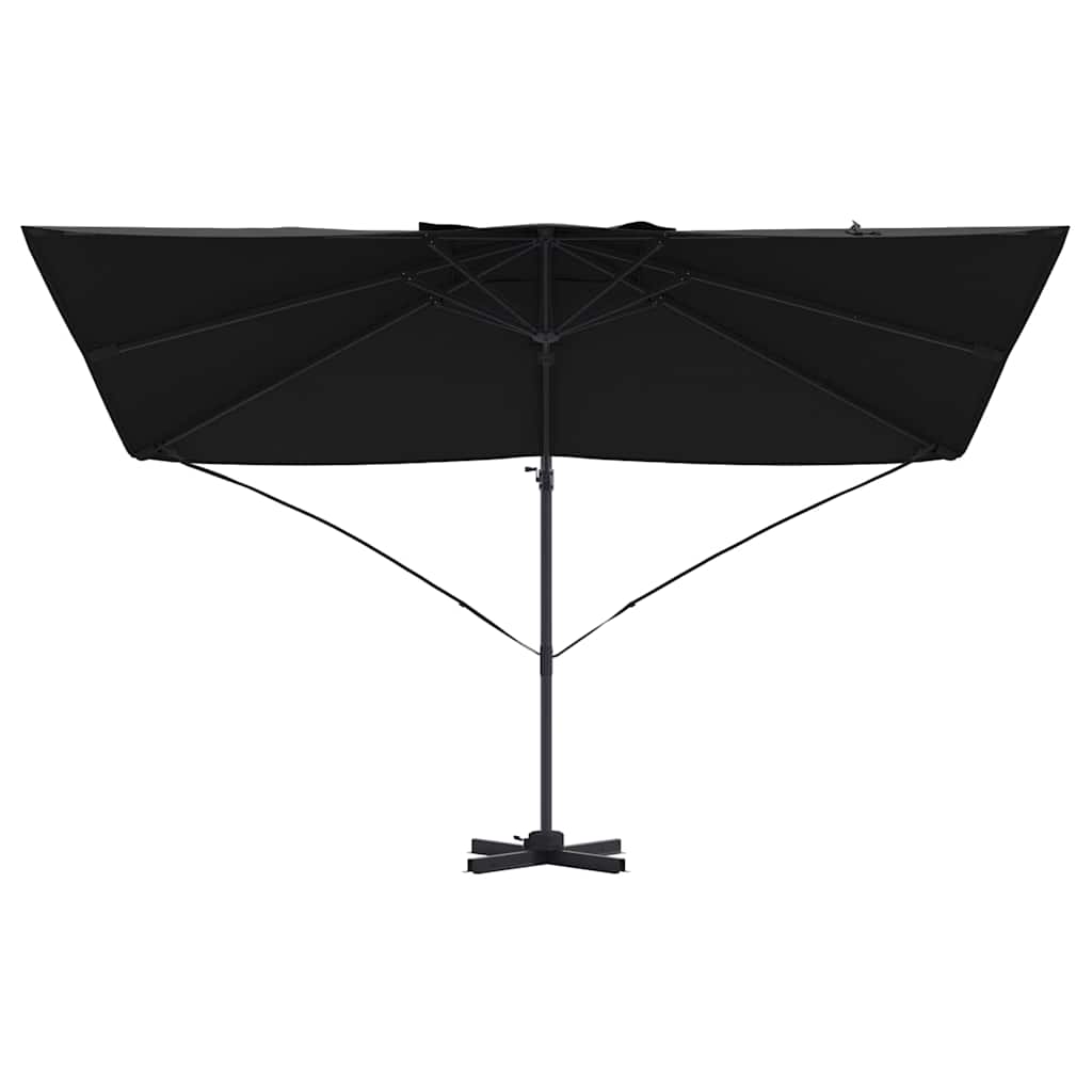 Cantilever Roma Parasol Black and Black 352 x 251 x 260 cm