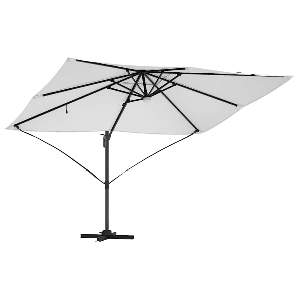 Cantilever Roma Parasol Beige and Black 352 x 251 x 265 cm