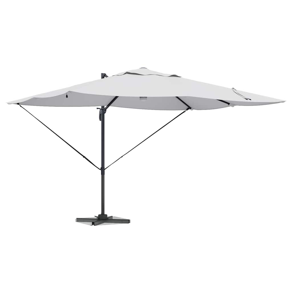 Cantilever Roma Parasol Beige and Black 352 x 251 x 265 cm