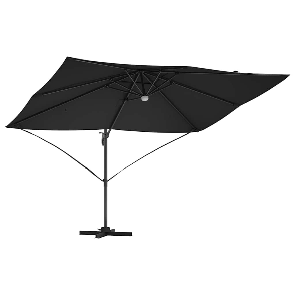 Cantilever Roma Parasol Black and Black 352 x 251 x 265 cm