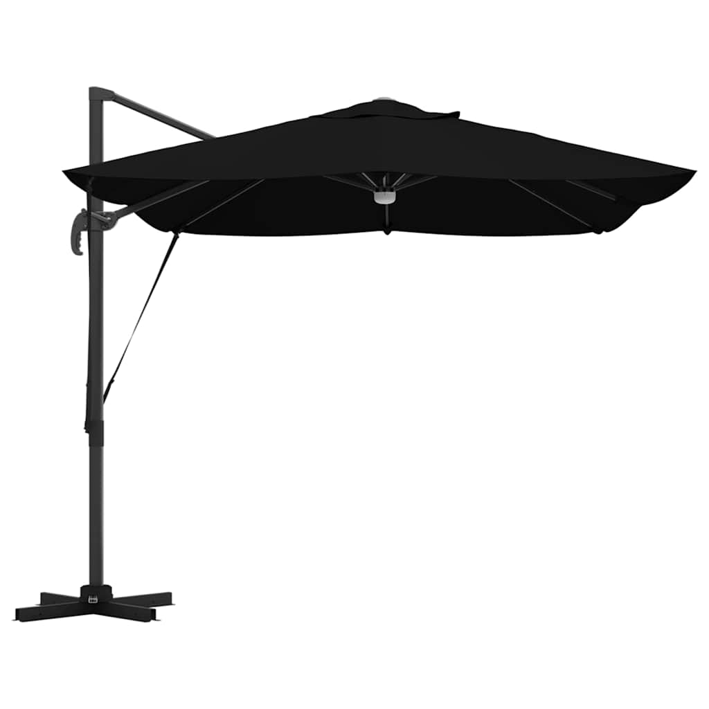 Cantilever Roma Parasol Black and Black 352 x 251 x 265 cm