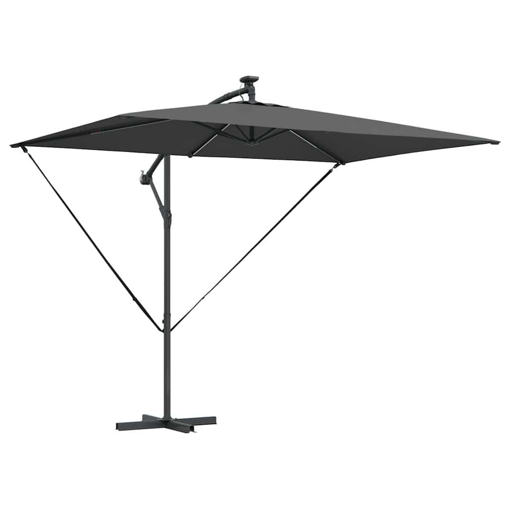 Cantilever Banana Parasol Anthracite 294 x 200 x 254 cm