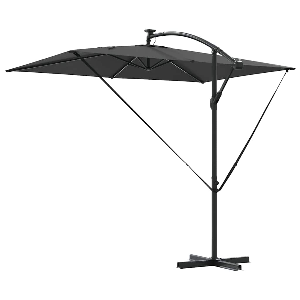 Cantilever Banana Parasol Anthracite 294 x 200 x 254 cm