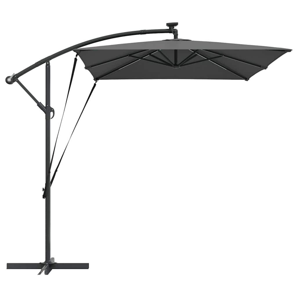 Cantilever Banana Parasol Anthracite 294 x 200 x 254 cm