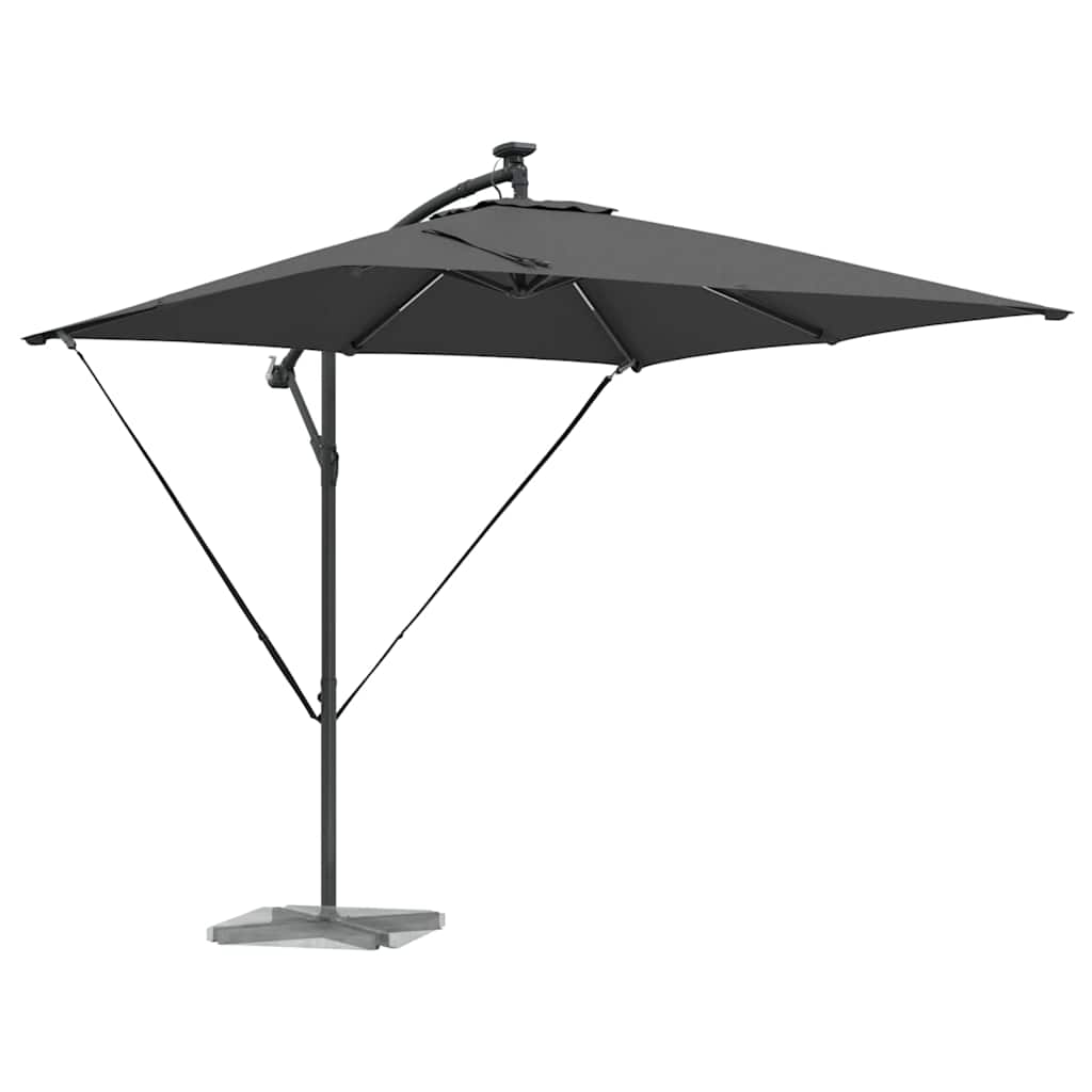 Cantilever Banana Parasol Anthracite 249 x 249 x 250 cm