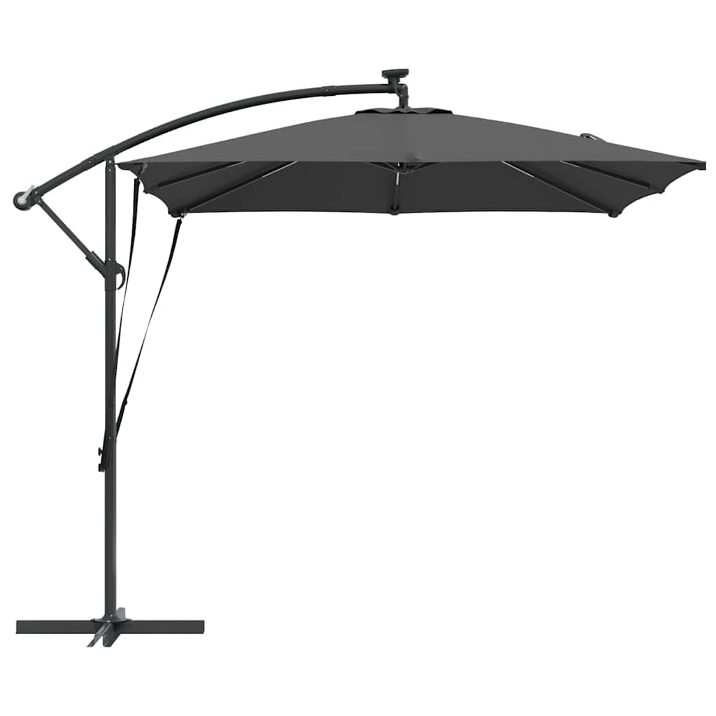 Cantilever Banana Parasol Anthracite 249 x 249 x 250 cm