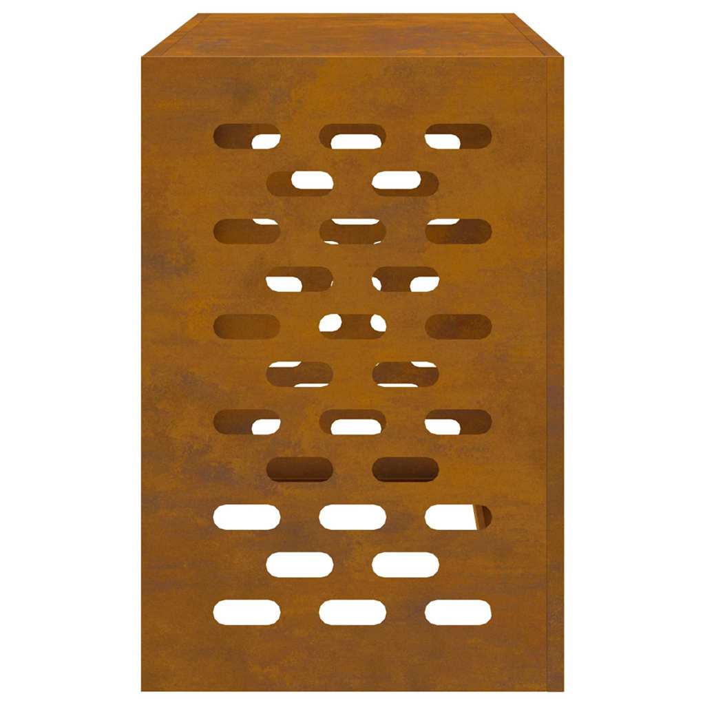 Air Conditioner Cover Rusty 90 x 40 x 60 cm Weathering steel